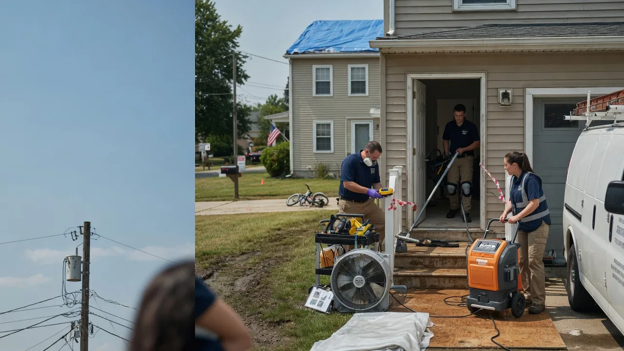 Water Damage Repair in Sandy Spring, MD near me